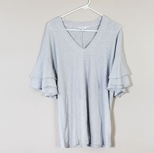 Lucky Brand Striped Top Size Small